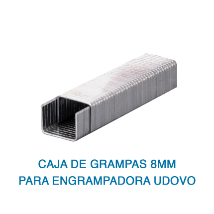 Caja de grampas 8mm p/engrampadora UDOVO