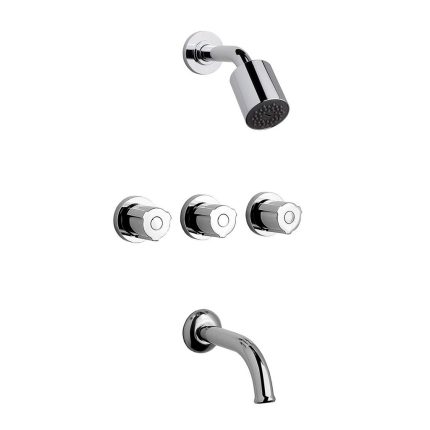 Juego para baÑera y ducha radal c7 cr FV