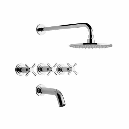 Jgo.baÑera c/ ducha temple fv FV