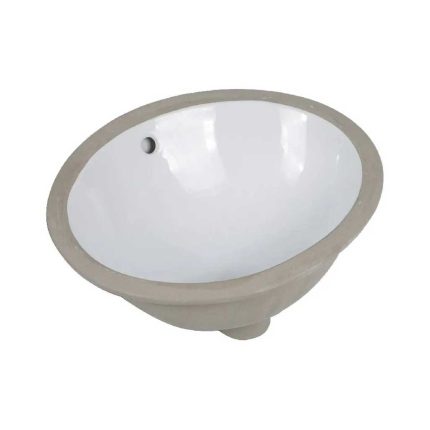 Bacha de porcelana bajomesada redond.45x37.5x18 PIAZZA