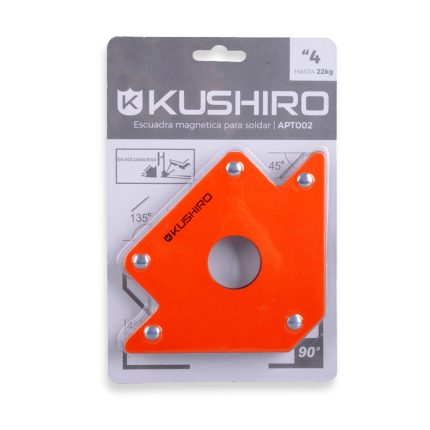 Escuadra magnetica para soldador 4" KUSHIRO