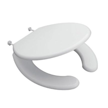 Tapa inodoro c/asiento abierto en el frente ferrum linea espacio tte4b FERRUM