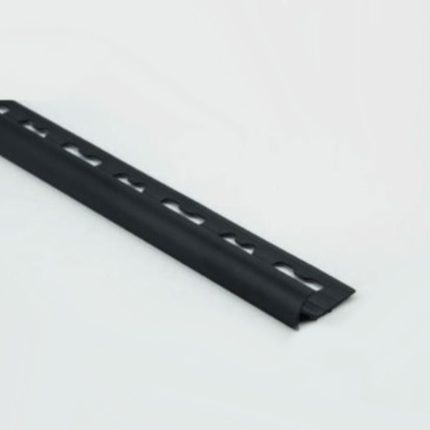 Guardacanto de alum. 9mm negro mate x 2500mm MOLDUMET