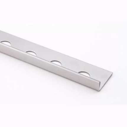 Perfil l ac. inox .brillante 10x2500mm-430c310b MOLDUMET