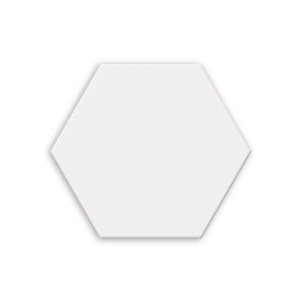 Revest. 20x23 esmaltado liso h.d. blanco mate COLORES SOLIDOS