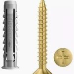Taco Tarugo Fischer Sx8 + Tornillo Tmf 5x45 X 100 Unidades